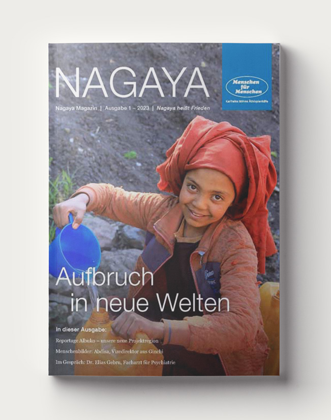 Nagaya Magazin Cover 1 2023 von Menschen für Menschen