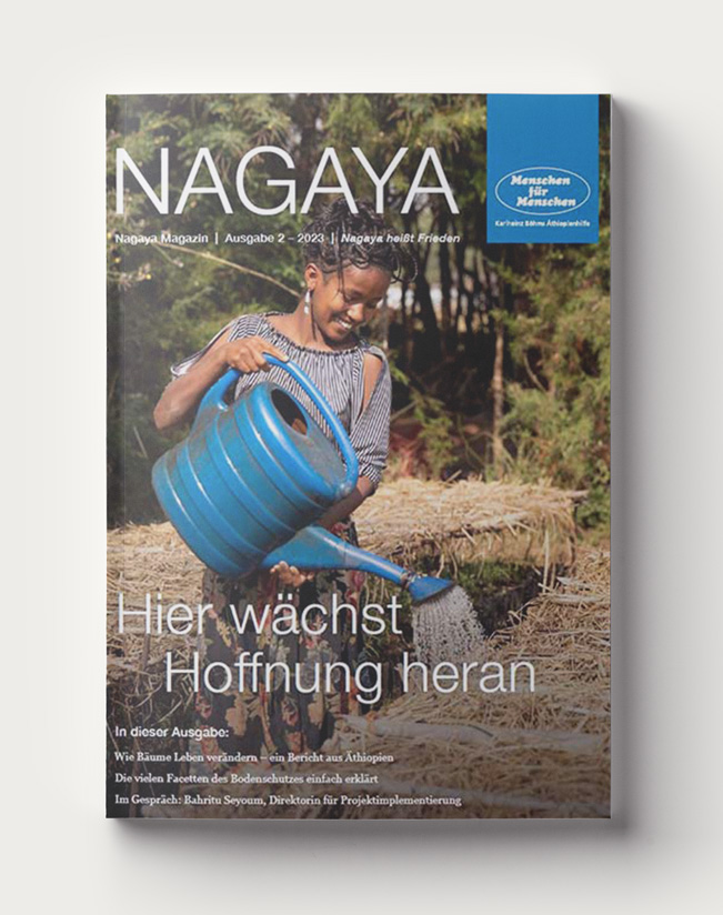 Nagaya Magazin Cover 2 2023 von Menschen für Menschen